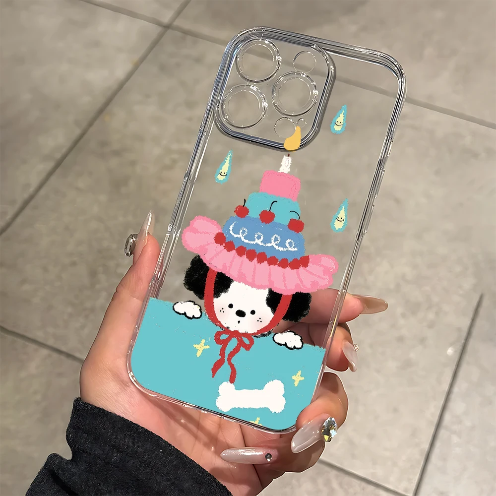 Фото Силиконовый чехол для телефона с кистью для iPhone 17, 16, 15, 14, 13, 12, 11 Pro Xs Max Air Mini 7, 8, 6, 6s Plus SE 2020 2022, чехол №4