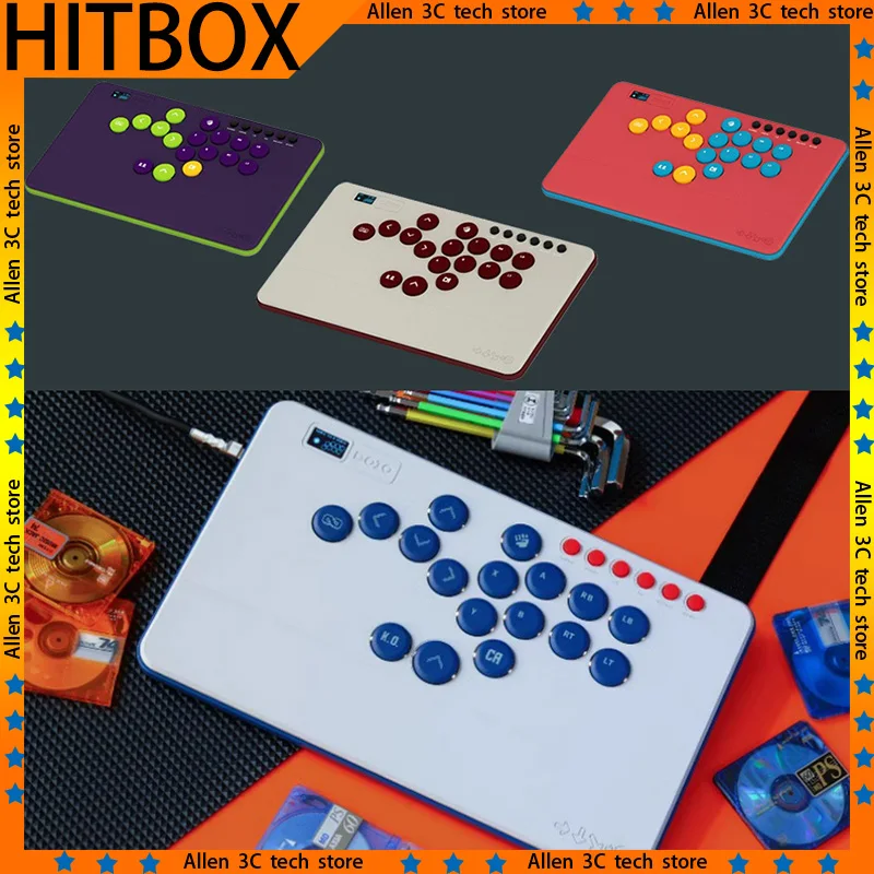 Оригинальная механическая мини-клавиатура DOIO HITBOX KBGM-H09 клавиатура PBT с 23