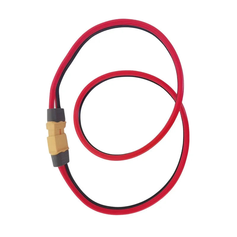 Переходник с разъемом папа и мама силиконовым проводом 14AWG