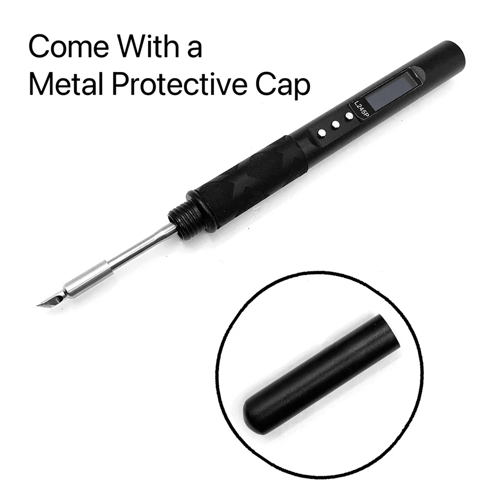 

Паяльник PD L245P, Цифровой паяльник с быстрым нагревом, 65 Вт, OLED-дисплей, подходит для ремонта электроприборов JBC245, L245, DC 90 Вт