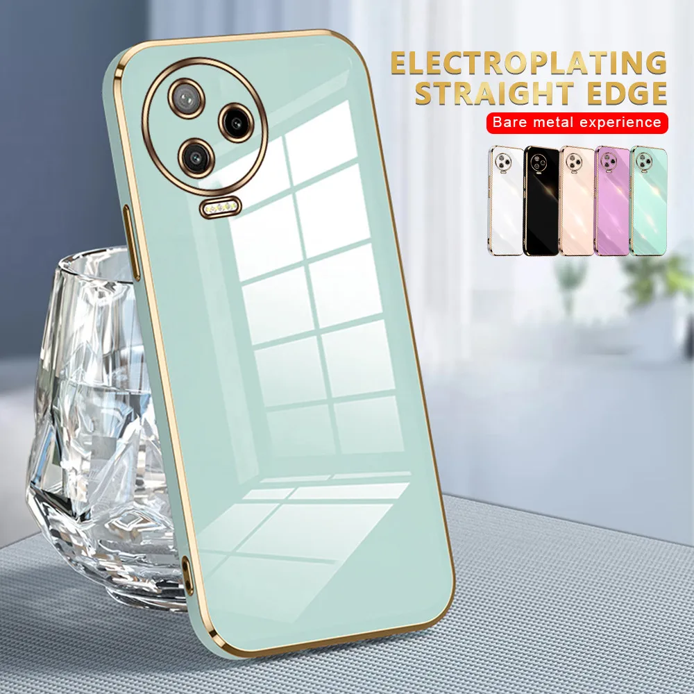 Чехол для Infinix Note 12 Pro 4G силиконовый чехол с прямым покрытием и рамкой Note12 Защитный