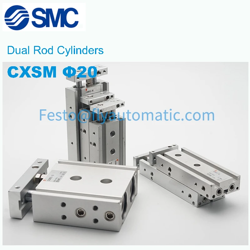 

SMC CXSM20 Φ20mm Dual Rod Cylinders CXSM20-10-20-30-40-50-100-125-150-200