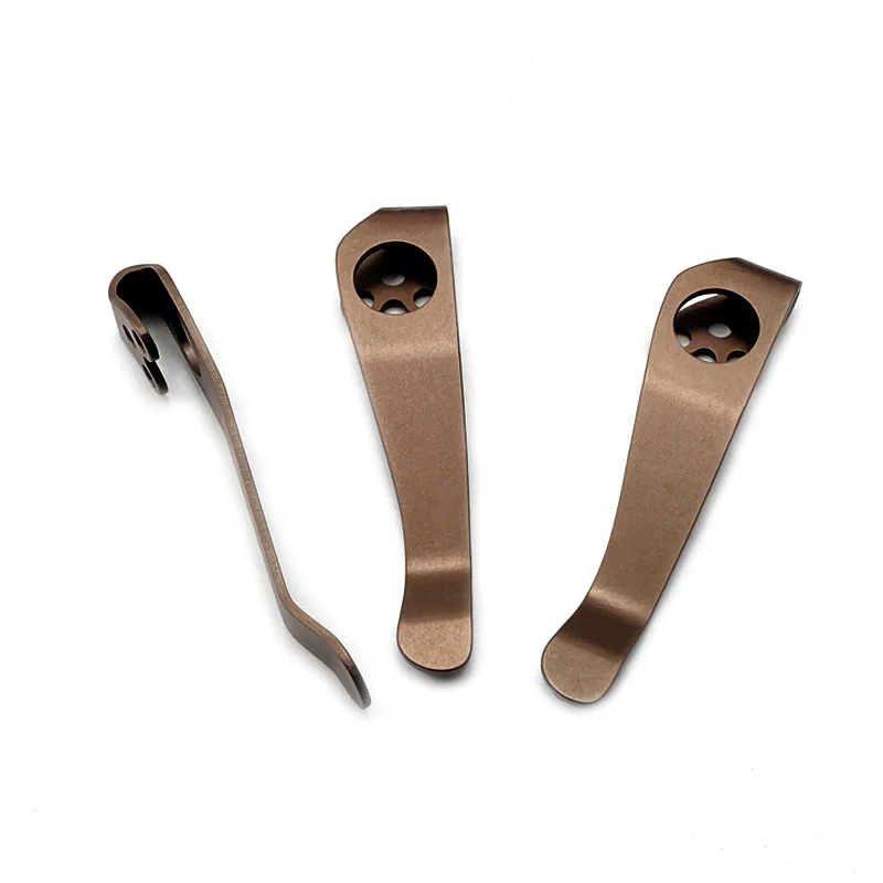 Нож из титанового сплава карманный зажим для глубокого переноски задний Spyderco C81