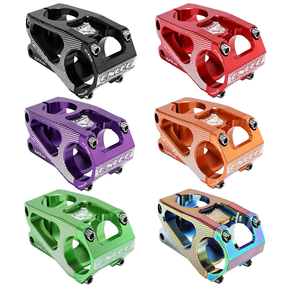 

31.8mm Mountain Bicycle Handlebar Stem Aluminum Alloy Ultralight Hollowed MTB Bike Riser Stems Cycling Equipment Accessories