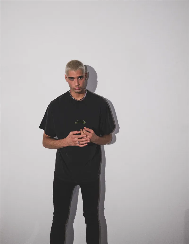 Футболка ASKYURSELF в готическом стиле для мужчин и женщин Свободный Топ с коротким