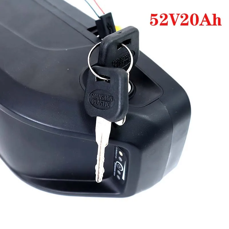 Новый аккумулятор для электровелосипеда 52V20Ah 48V20Ah 36V20Ah Hailong со встроенным USB BMS 350