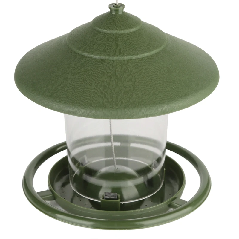 Кормушка для птиц прозрачная с окошком присоской