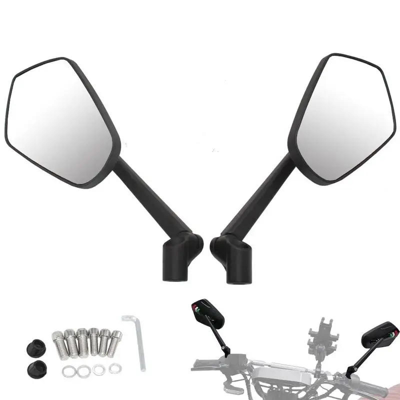 

Bar End Rear View Mirrors Motorcycle Rear View Rearview Side Mirrors Motorcycle Rear View Mirror For Most Motorcycle Bikes
