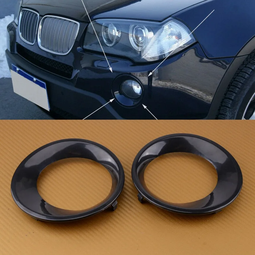 

Для BMW X3, E83, LCI 2007-2010, пара передних противотуманных ламп, фонарей, фонарей, гриля 51113423790, 51113423789, 1 шт.