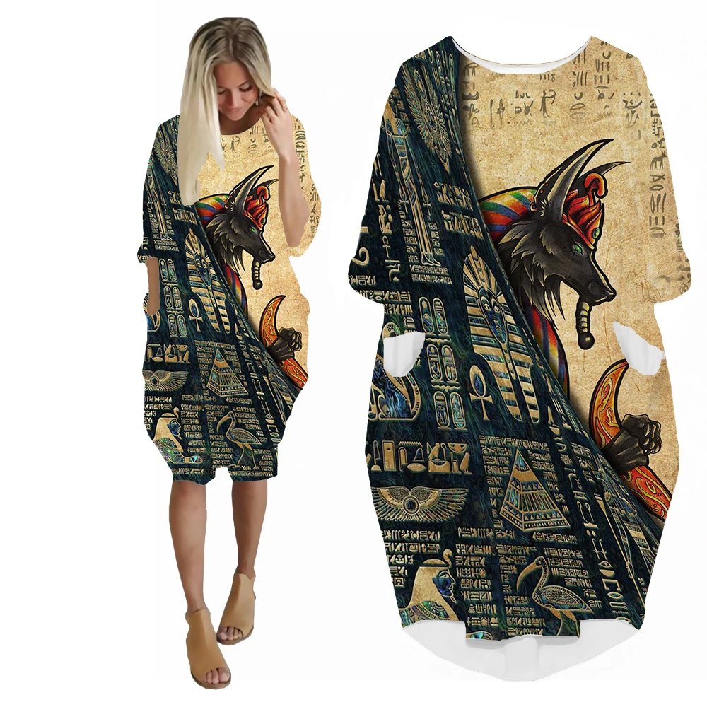 Женское камуфляжное платье с длинным рукавом и карманами