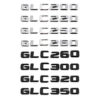 glc43 glc63 glc200 glc220 glc250 glc300 glc350 glc500 glc550 emblem logo car rear trunk sticker for mercedes benz x253