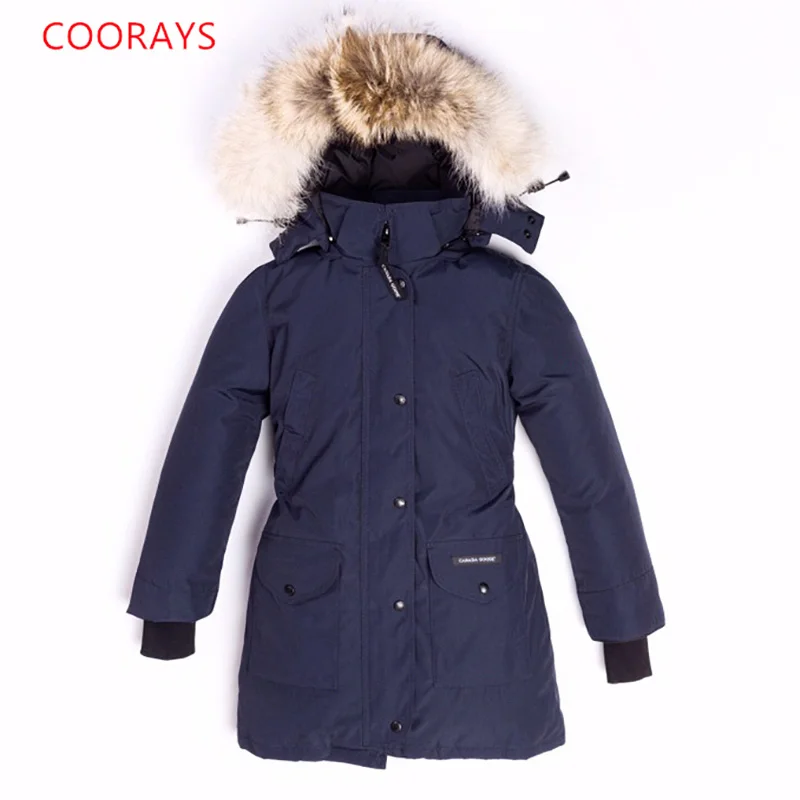 

2023 women new canadian down jacket Parker expedition coat waterproof 90% white goose down hooded down jacket 07