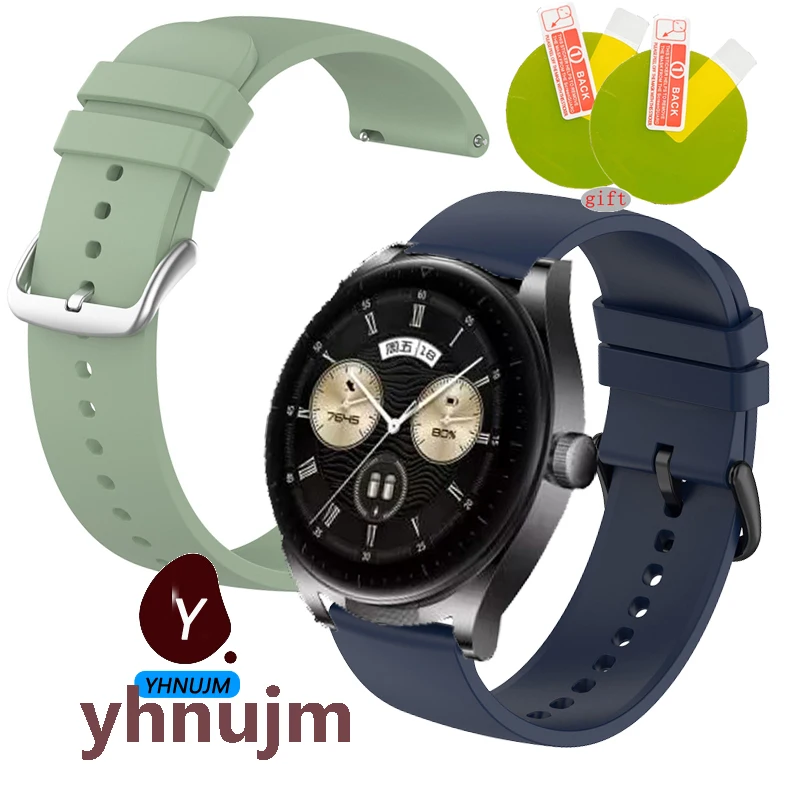 

Мягкий силиконовый ремешок для Huawei Watch Buds, ремешок для умных часов, сменный спортивный ремешок для Huawei SmartWatch Buds Correa