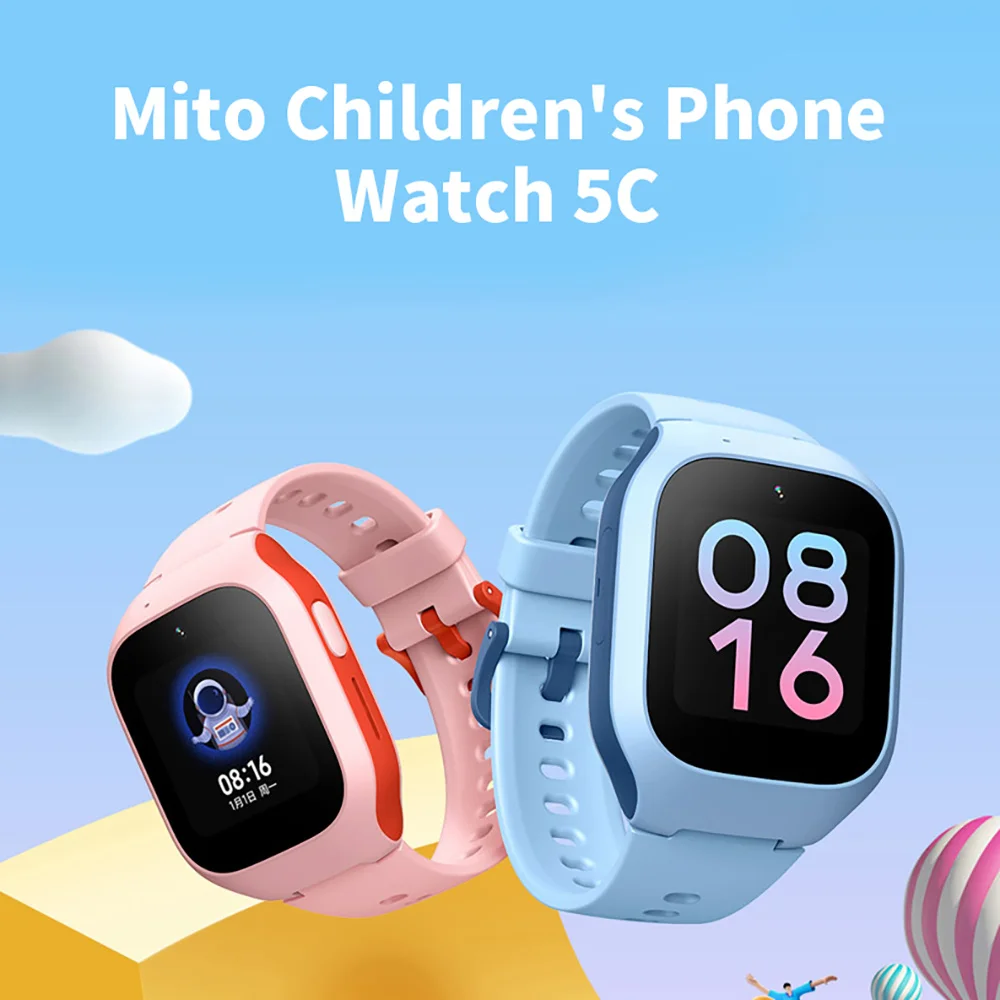 

Xiaomi Original Mi Rabbit For Children Phone Watch 5c Children’S Phone Watch 2 Million Pixel Camera 1.4 Inches Genuine Sale