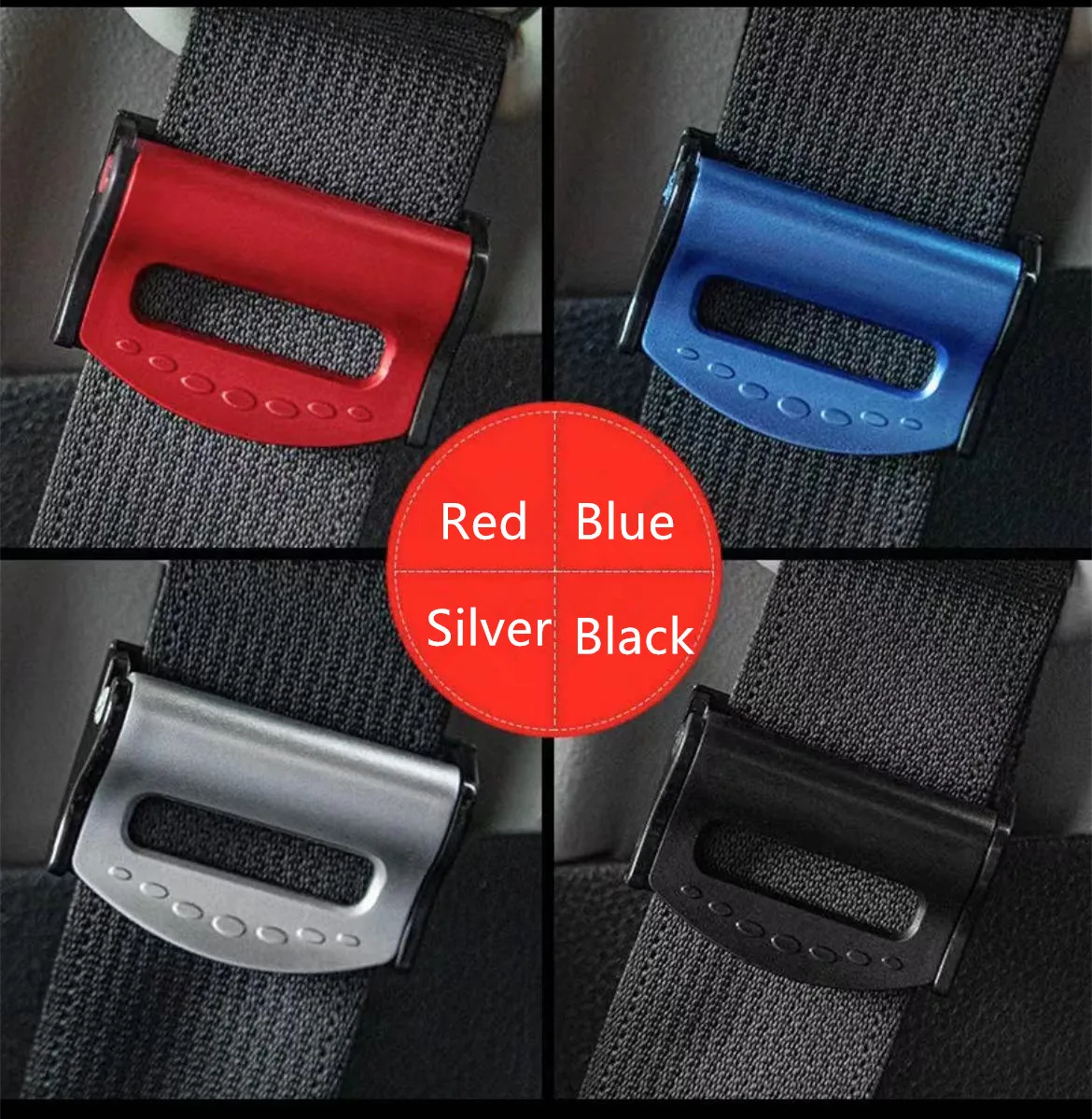 

2pcs Auto Seat Belts Clips Safety Accessories Sticker For Volvo Xc60 S60 s40 S80 V40 V60 v70 v50 850 c30 XC90 s90 v90 xc70 s70