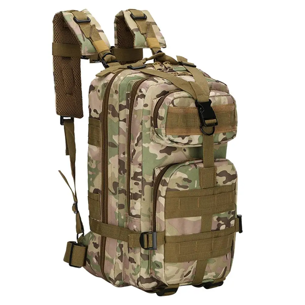 

Outdoor Sports Backpack 25L Large 600D Oxford Molle Rucksack Bag (CP Camouflage)