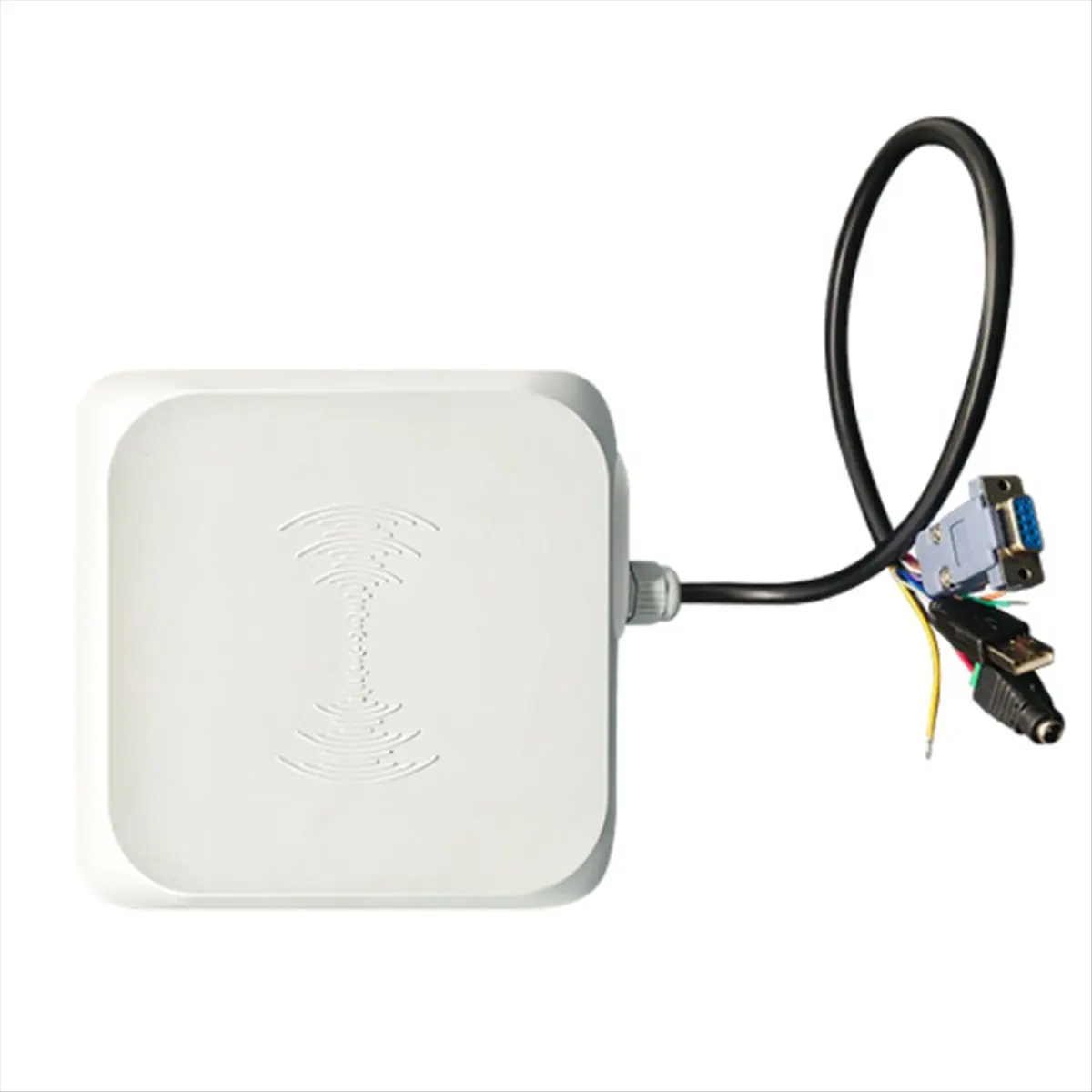 Фото A10I UHF RFID-считыватель Большой радиус действия 0–5 м Интерфейсы RS232/485/Wiegand26 Встроенная антенна 7 дБи Поддержка мульти-тегов чтения №3