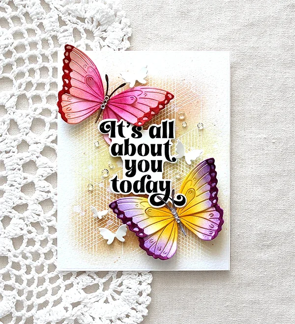 Piggy Craft металлические штампы для резки форма украшения бабочки скрапбук нож