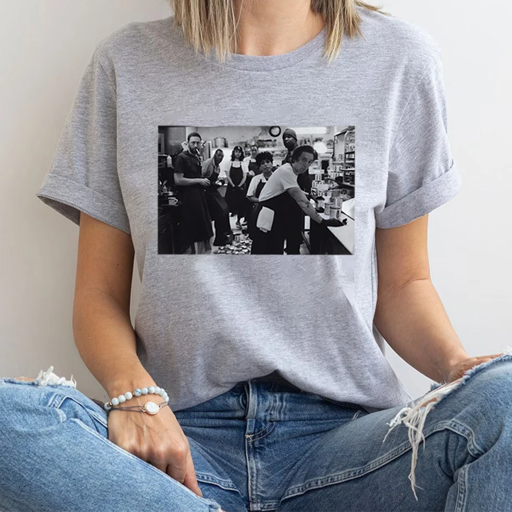 Футболка с изображением медведя для ТВ-шоу унисекс Оригинальная футболка Ричи