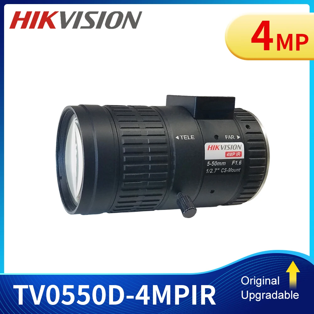 

Hikvision TV0550D-4MPIR Megapixel 5-50mm Security Camera Lens