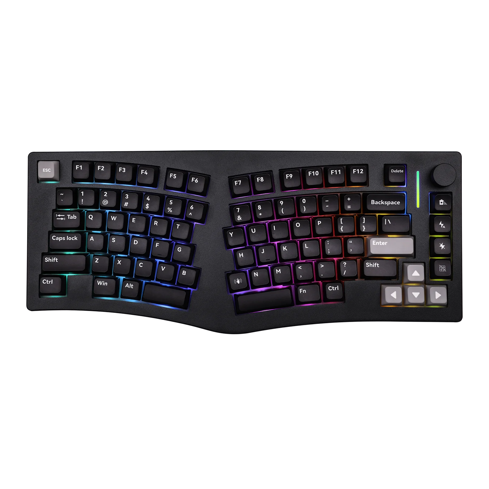 Фото Feker Alice75 QMK/VIA Alice Layout Алюминиевая прокладка с возможностью горячей замены Проводная/Bluetooth/2,4 ГГц Беспроводная механическая клавиатура для Win №4