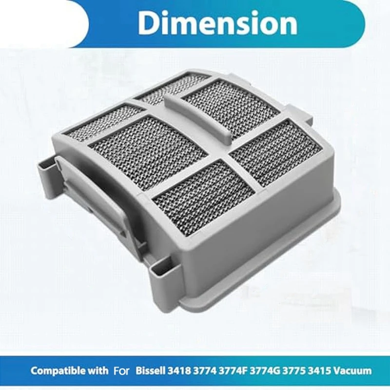 Фильтры для вертикальных пылесосов Bissell Surfacesense 3418 3415 Multiclean 3402 3774F 3409 3774 3774G 3775 3404
