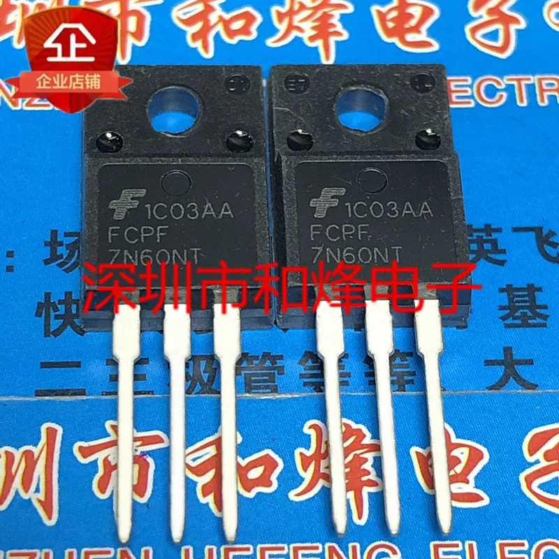 

5PCS-10PCS FCPF7N60NT TO-220F 600V 6.8 New And Original On Stock