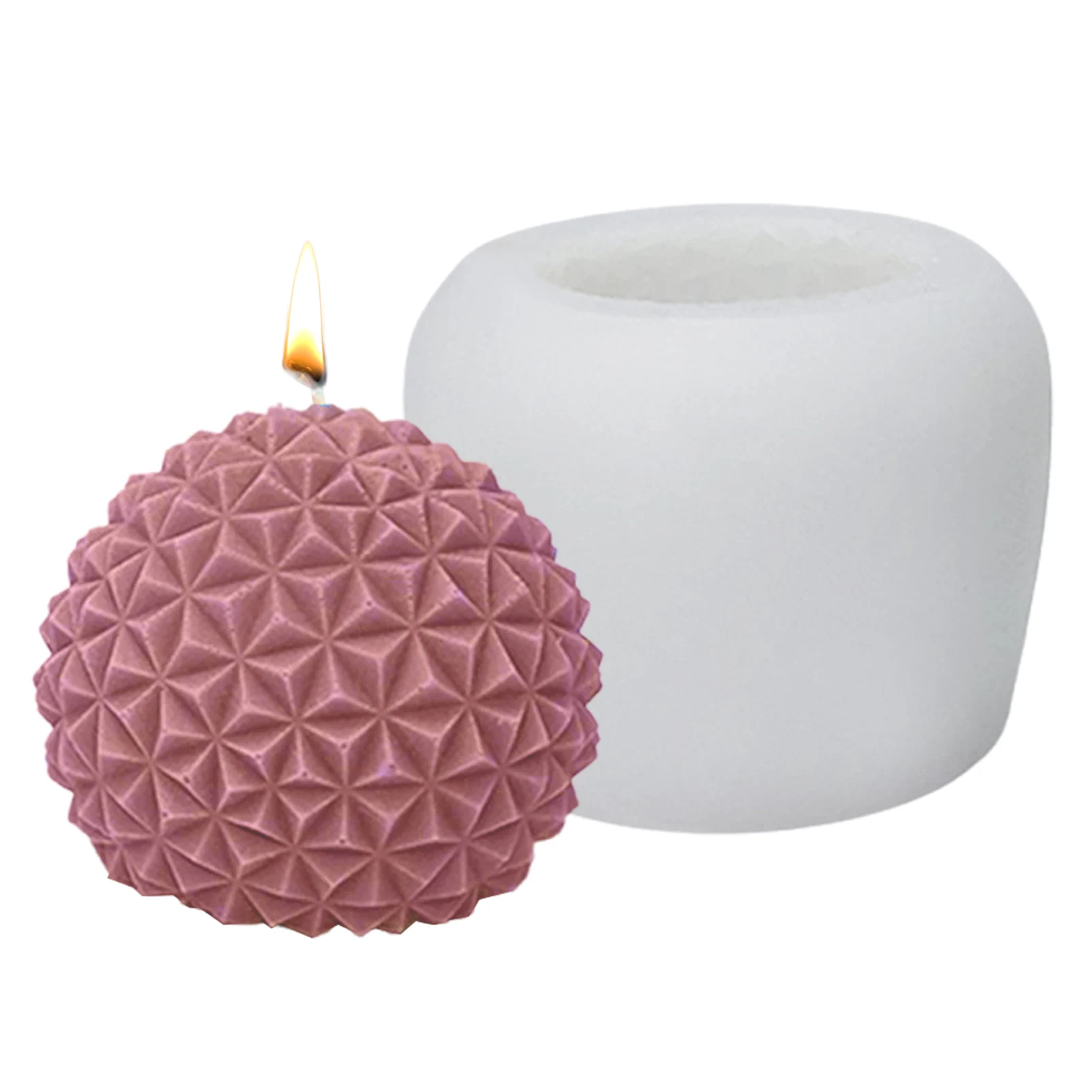 

3D Ball Shape Silicone Molds Candle Silicone Mould For Baking Chocolate Cake And Making Candles DIY Making Soap Wax Cake Mousse