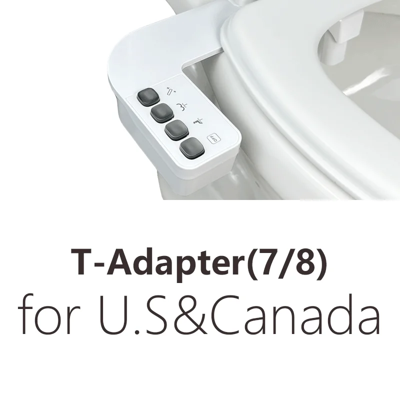 

Насадка для биде HiCheon, женская и задняя насадка для очистки, контроль давления воды, неэлектрический механический распылитель Shattaf