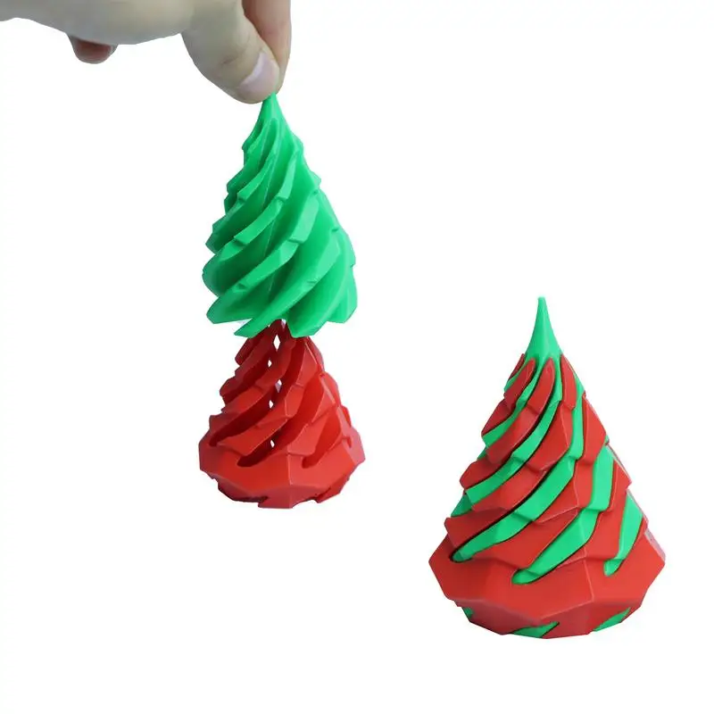Искусственный конус игрушка-спиральный игрушка-непоседа красный зеленый