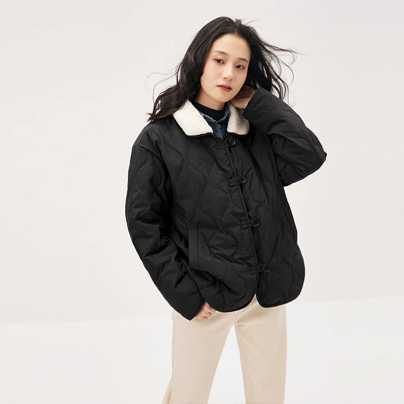 New 2023 Spring Thin Coat Women  90%  White Duck Down  Vintage  Single Breasted  Wide-waisted  Women Jacket  Abrigo Mujer