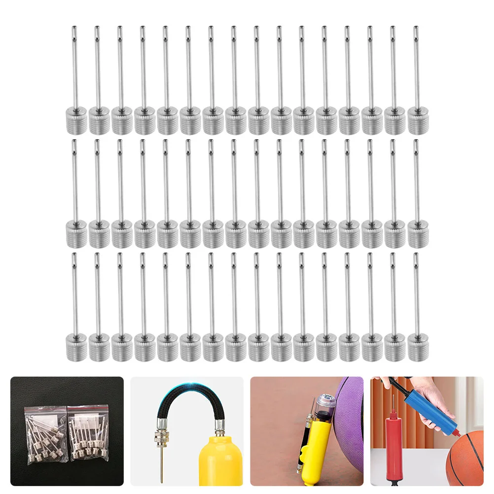 

Игла насоса для баскетбольного мяча, игла для надувания футбольных мячей, спортивный адаптер для надувания мячей, насадка из нержавеющей ст...