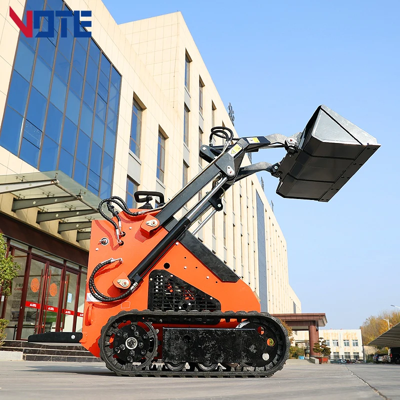 Euro 5 CE EPA Wheel Skid Steer Loader 800kg Small mini Skid steer loader skid steer track loader for sale Fast delivery