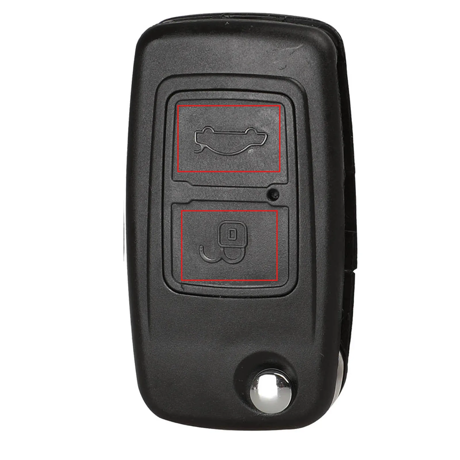 Jingyuqin 10ps для Chery A5 Fulwin Tiggo E5 A1 Cowin чехол для автомобильного ключа 2 кнопки чехол для дистанционного ключа пустой брелок