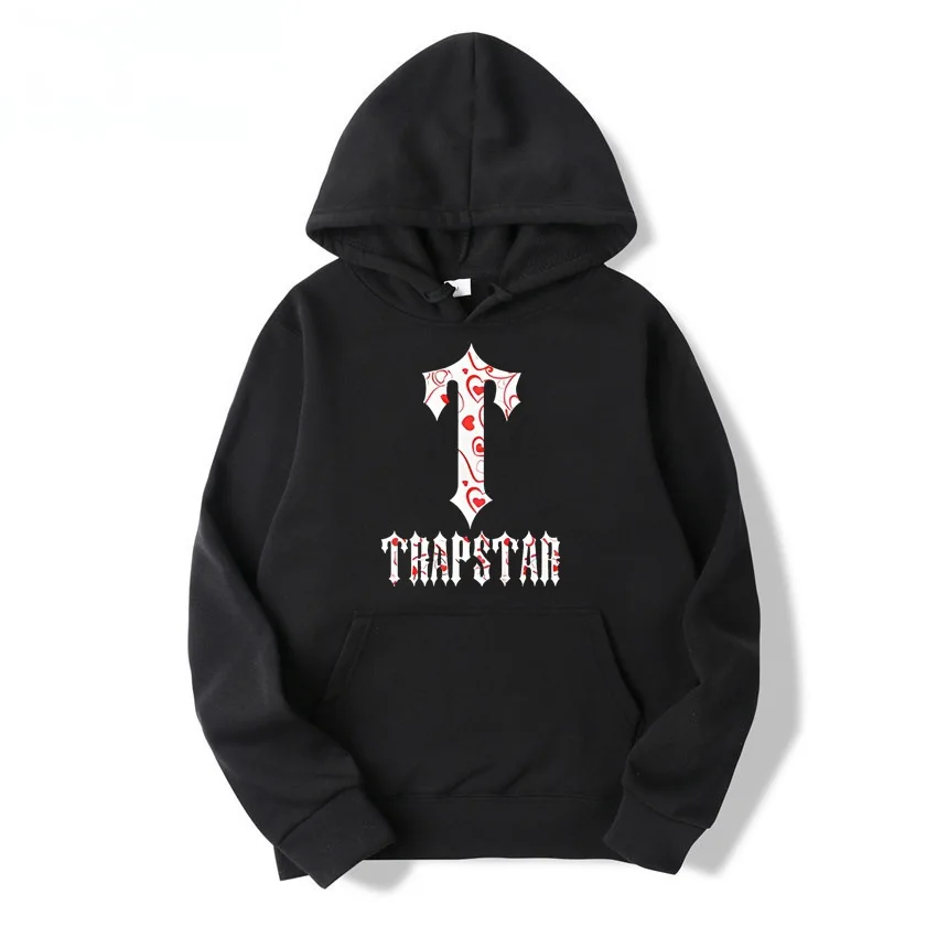 

Trapstar Men Women Sweatshirt Autumn Winter Letter Hoodies Top Casual Clothes Fashion Harajuku Hip Hop Streetwear Hoody Pullover