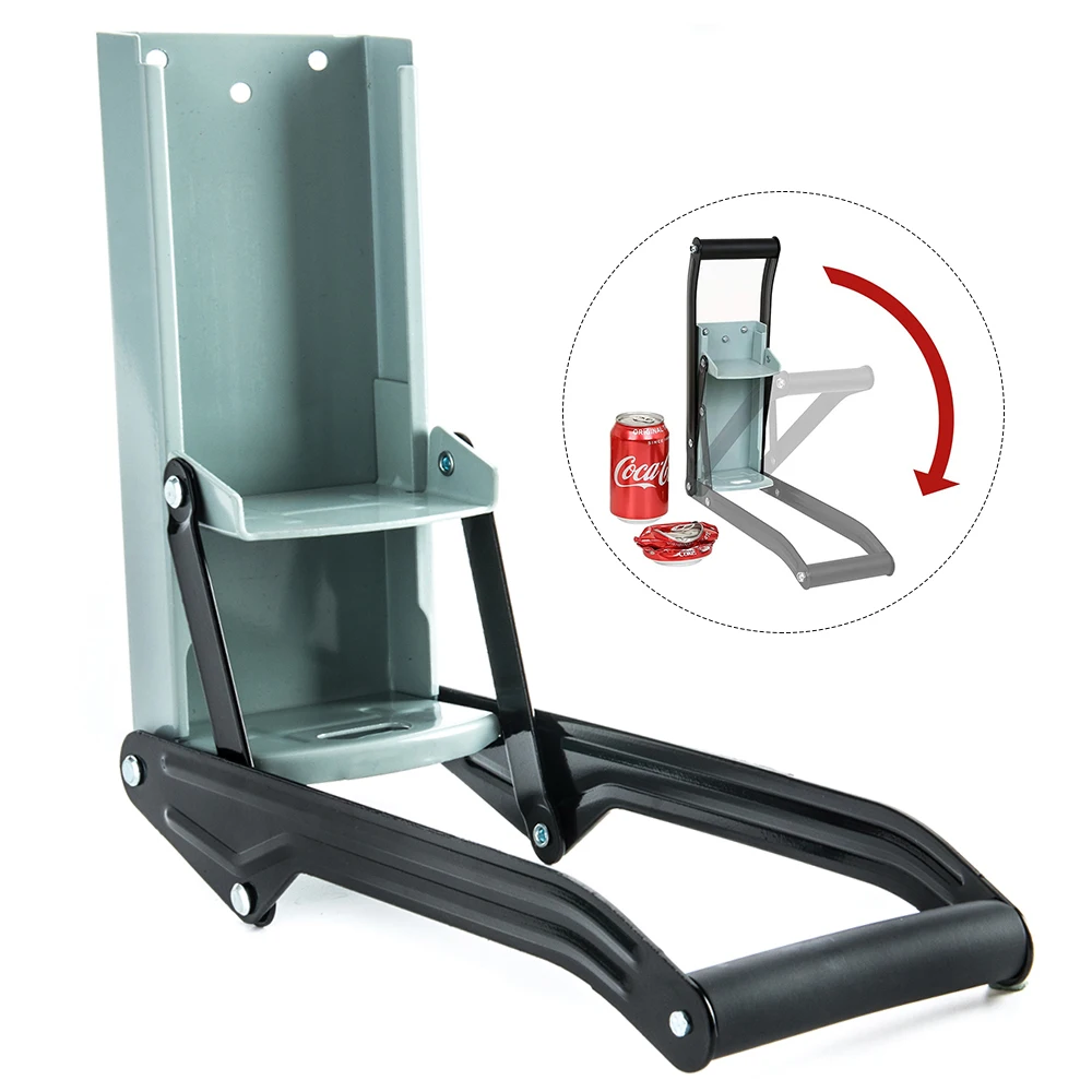 

Heavy duty wall mounted bottle opener aluminum soda beer can smasher recycling metal can crusher