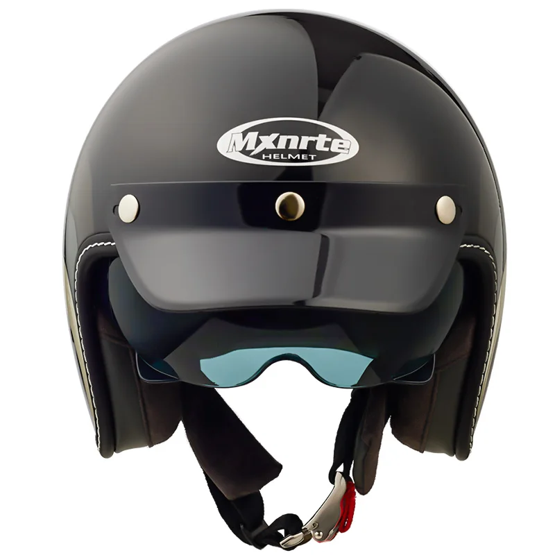 Оригинальный Mxnrte летающий черный ретро шлем унисекс гоночный мотоциклетный