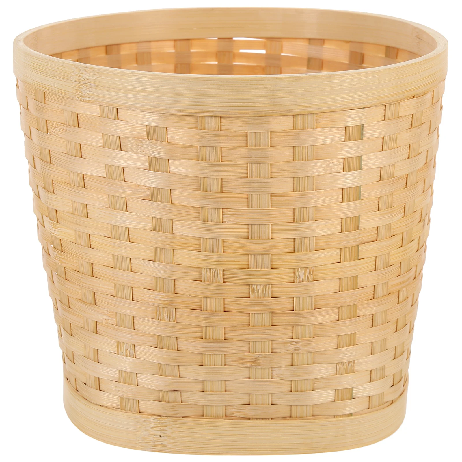 

Decorative Woven Basket Desktop Fruit Basket Bamboo Basket Living Room Supplies