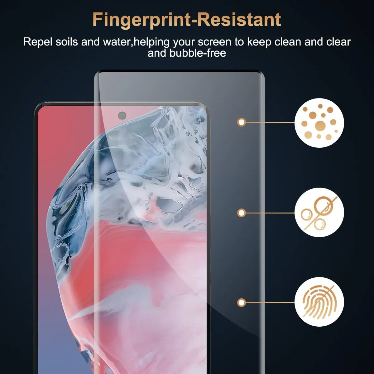 2/4 шт. 3D закаленное стекло для Huawei Honor 90 80 HD изогнутая защита экрана