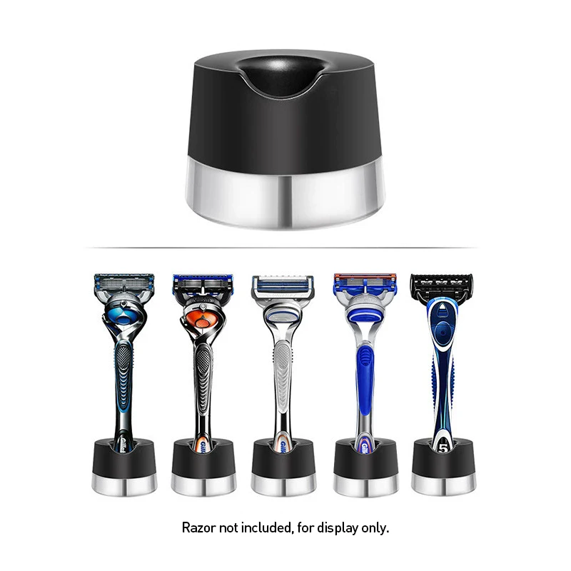 Фото Подставка для слива ручного держателя бритвы Подставка для бритвы Gillette Vector 2 Vector 3 Mach 3 Fusion 5, серия без электропитания №1