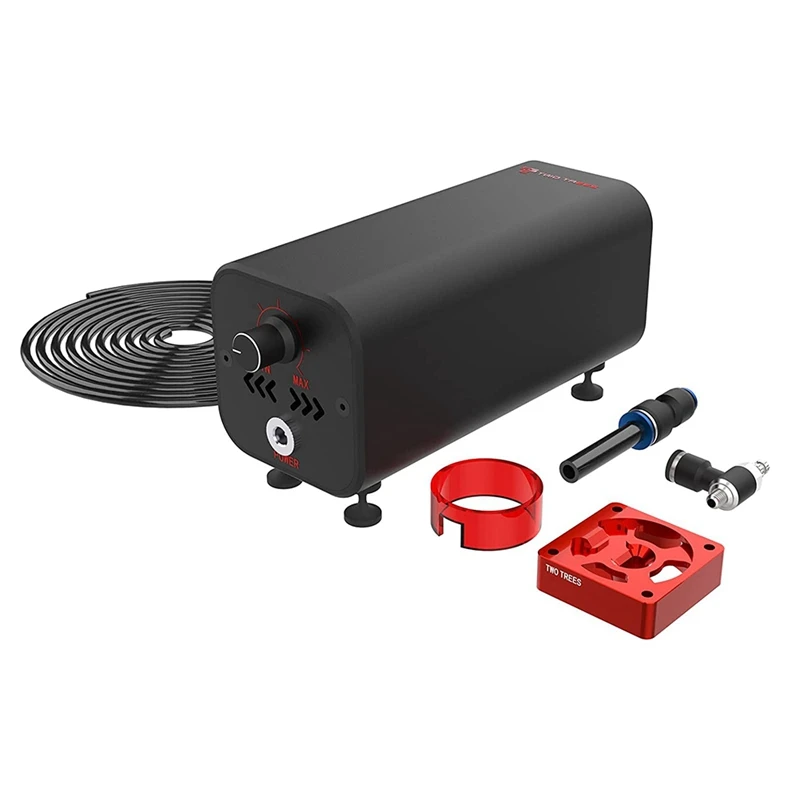 Metal Air Assist Partner For TT-5.5S/TTS/TS2 Laser-Engraver,30 L/Min Airoutput, Airpump Kit For Engraving Machine EU Plug