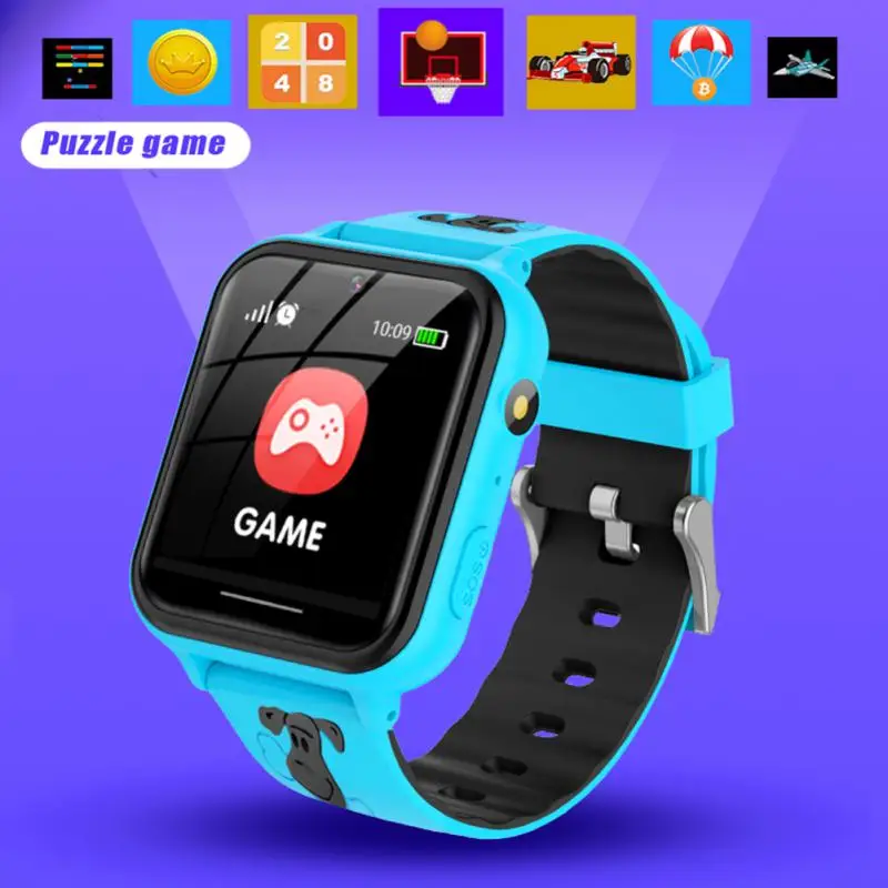 

A2 Kids Smart Watch SOS Phone Watch Smartwatch Kids 2G SD Card Smart Phone IP67 Waterproof Children's Smart Watch Gift Clock
