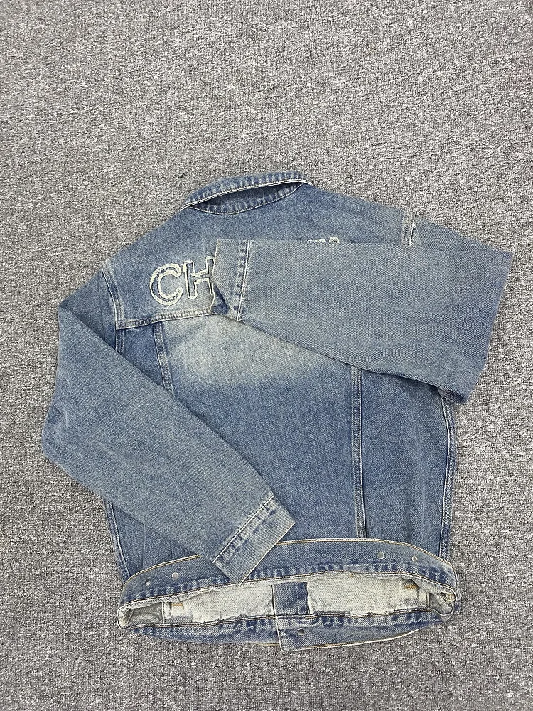 

2023 Autumn Men And Women With The Same Denim Coat Loose Autumn Handsome Wear Simple Jacket On The Clothing Trend