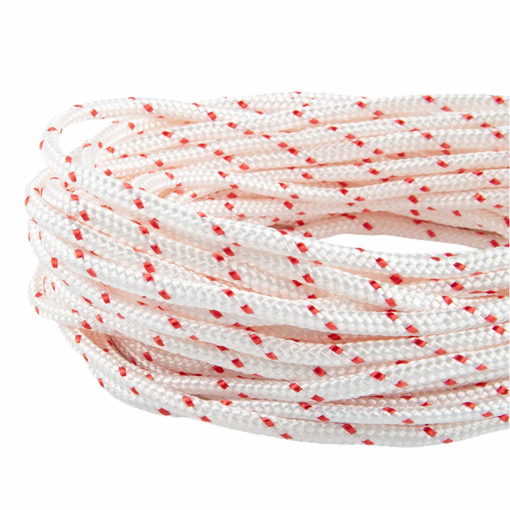 

Starter Rope Cord 10Mx4.5mm Chainsaw Lawn Mower Pull Cord Garden Tools Trimmer Cutter Chainsaws Lawn Mower Engine Accesories