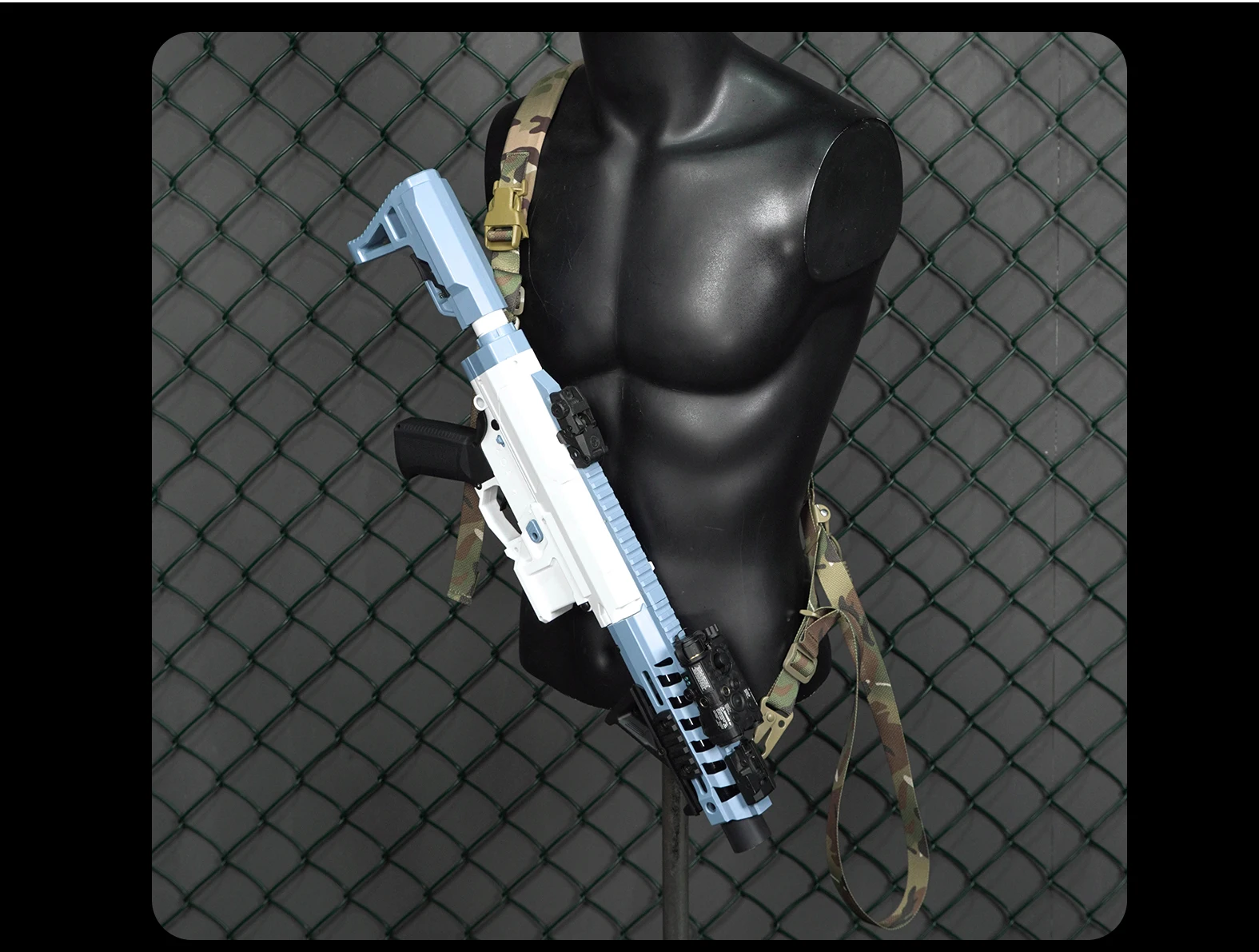 Фото Dm gear страйкбол X Slingster Mk2 Мультикам строп 2-точечный строп для винтовки охотничий Пистолет Аксессуары тактическое снаряжение военное снаряже... №5