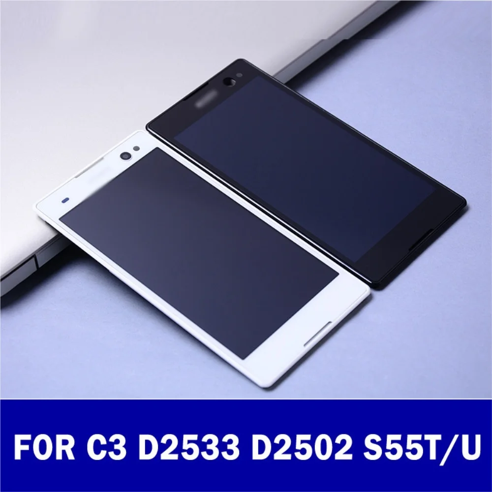 

Suitable for Sony C3 D2533 D2502 mobile phone screen assembly LCD screen touch screen monitor Suitable for Sony C3 display repla