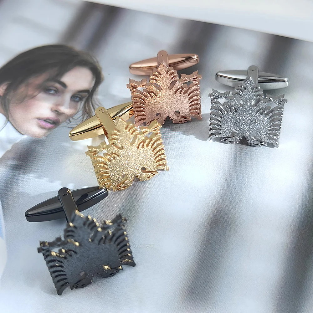 

Cufflinks Stainless Steel Personalized Cufflinks Wedding Men Women Accessories Luxury Square Favor Party Birthday Gifts