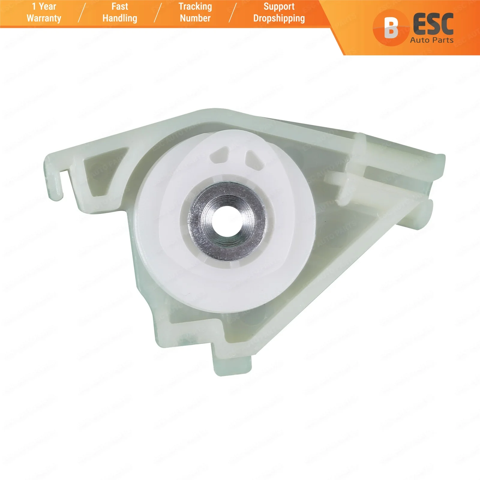 

ESC Auto Parts EWR1056 Electrical Power Window Regulator Corner Wheel Kit Front Right Door for Audi A4 Ship From Turkey