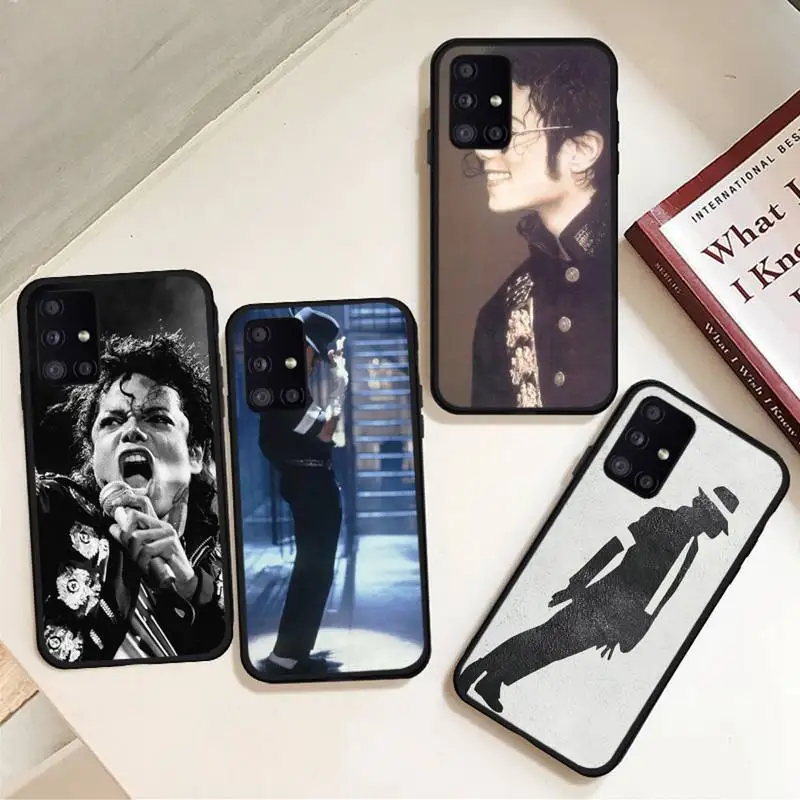 

Michael jackson singer Phone Case For Samsung galaxy A S note 10 12 20 32 40 50 51 52 70 71 72 21 fe s ultra plus