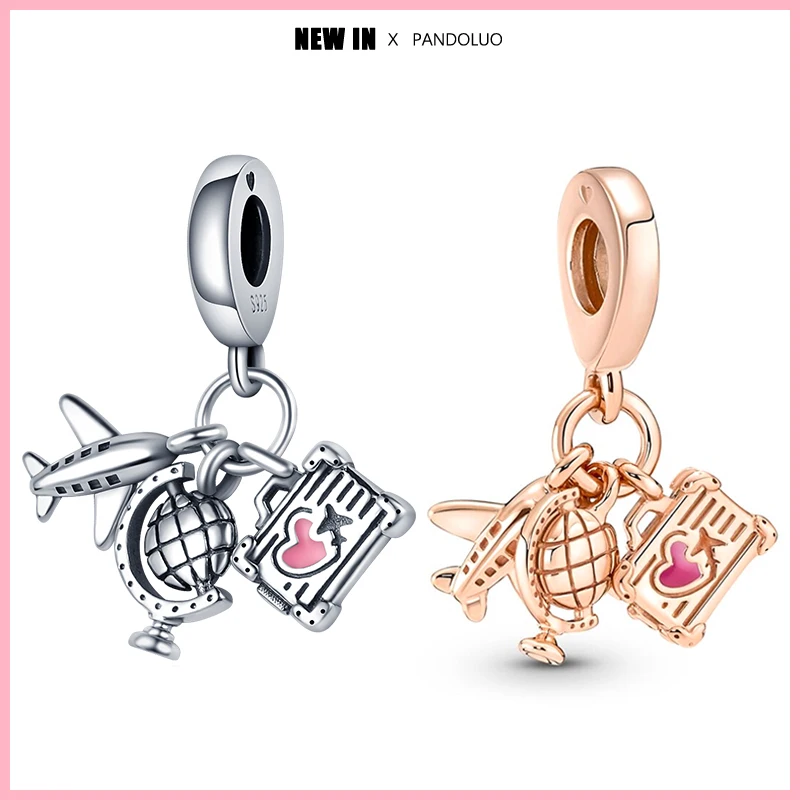 Женский браслет из серебра 925 пробы с подвеской